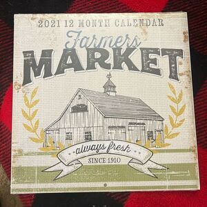 Farmers Market Calendar 2021 Crafts Junk Journal